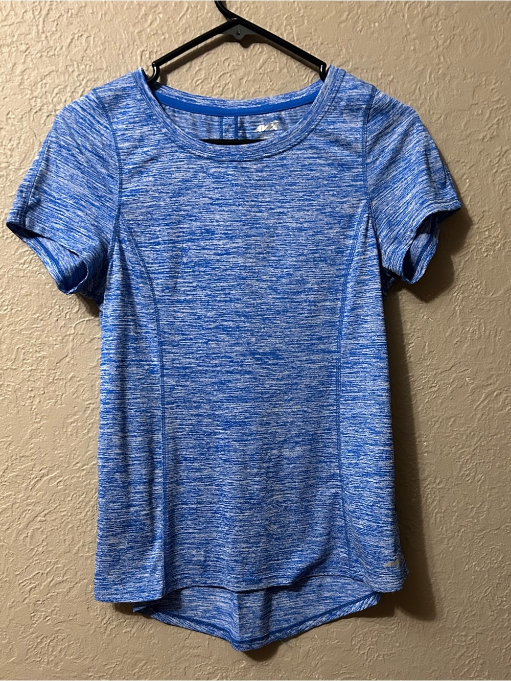 Avia Heathered Blue Short Sleeve Performance Tee
